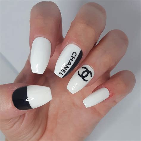 chanel nail design ideas